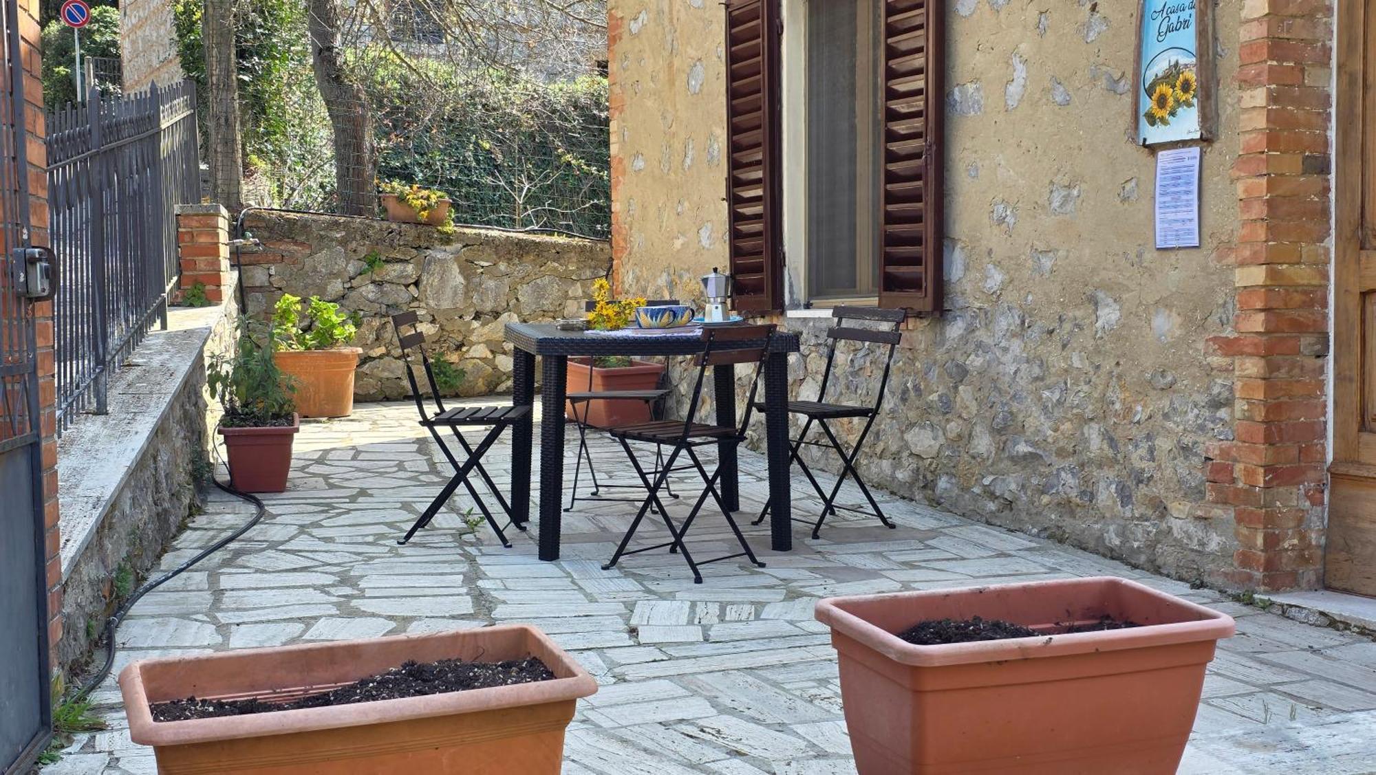 A Casa Di Gabri Villa Montefollonico Exterior photo